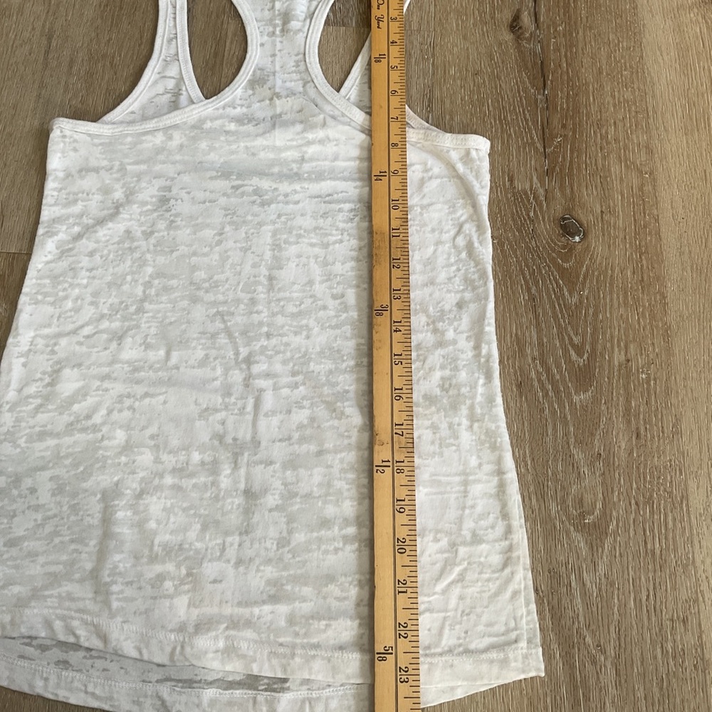 Next Level Apparel - Racerback Tanktop - White - Ladies Size Small - Picture 5 of 7